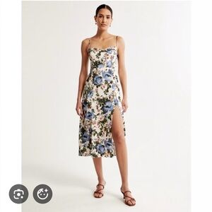 Abercrombie & Fitch Camille Midi Dress